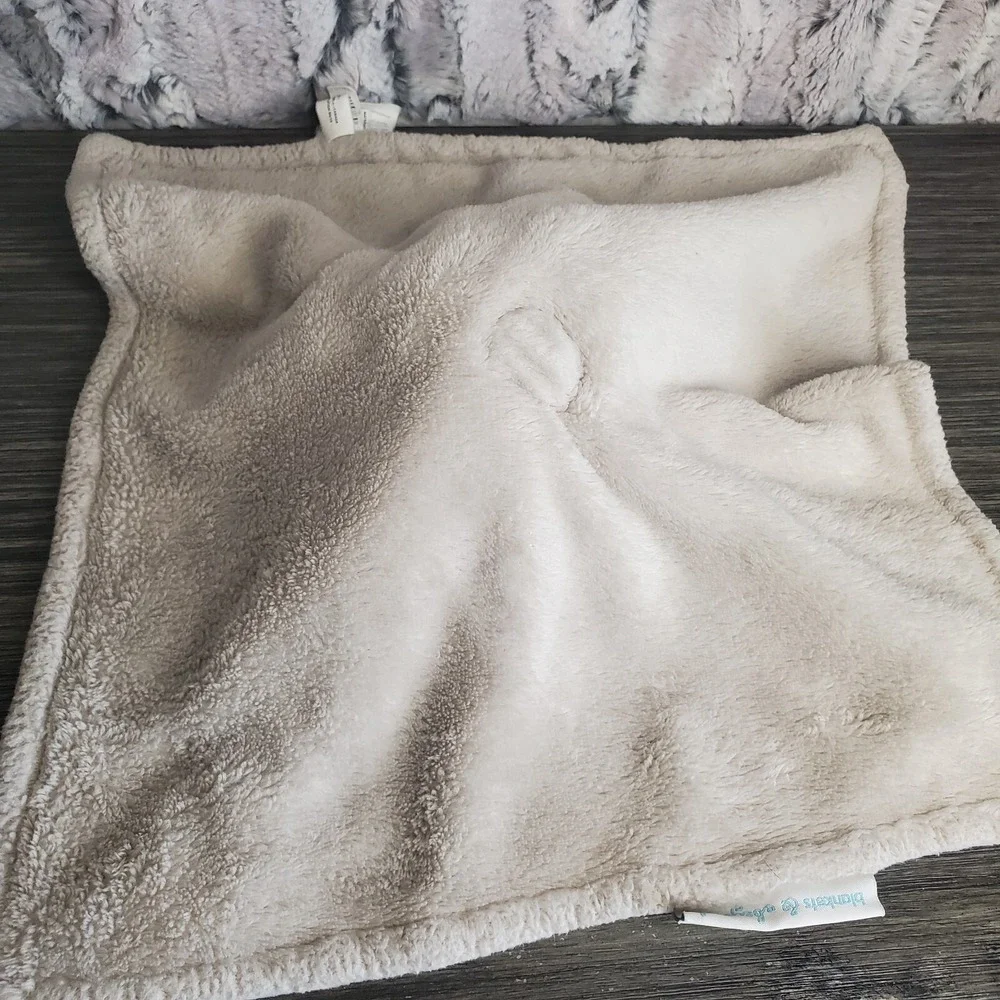 Blankets & Beyond Elephant Lovey Plush Security Baby Blue Grey 14